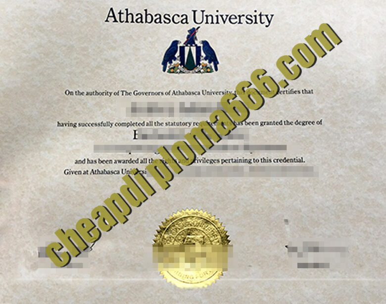 fake Athabasca University diploma