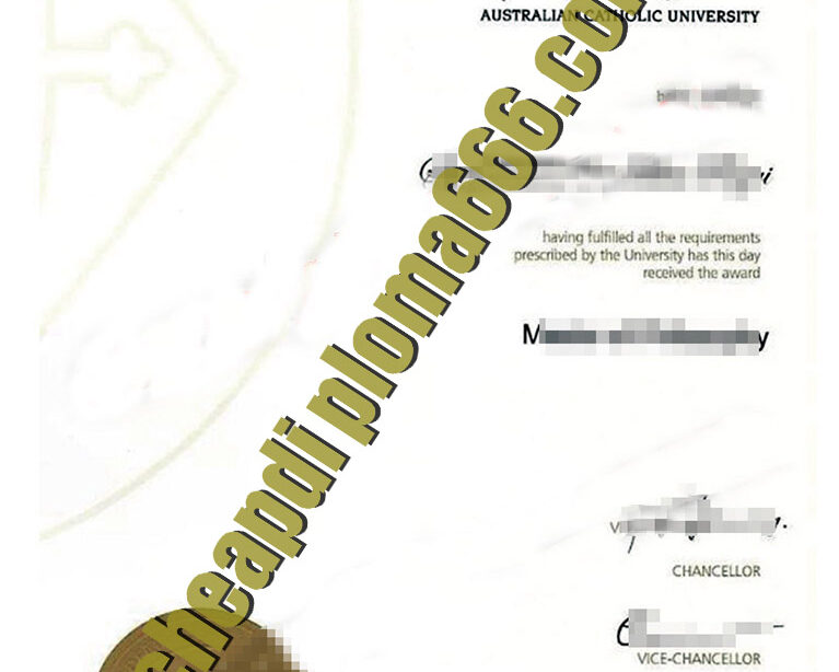 buy Australian Catholic University degree certificate