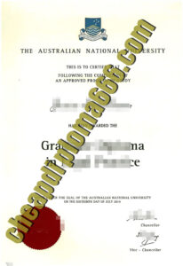 buy Australian National University degree certificate