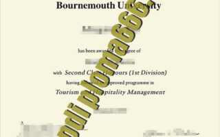 fake Bournemouth University degree certificate