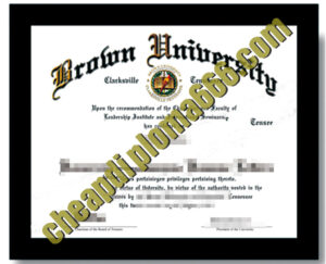 buy Brown University degree certificate