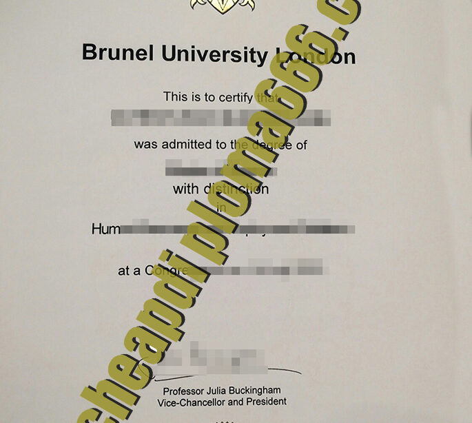 buy Brunel University degree certificate