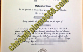 fake Emory University diploma
