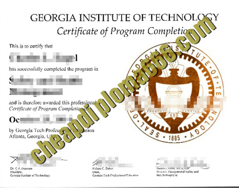 buy Georgia Institute of Technology degree
