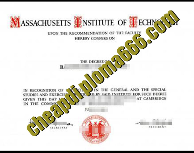 buy Massachusetts Institute of Technology degree certificate