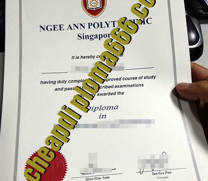 Ngee Ann Polytechnic degree certificate
