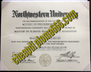 Northwestern University fake diploma