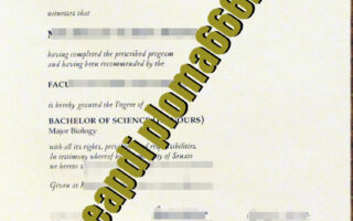 fake Queen's University degree certificate
