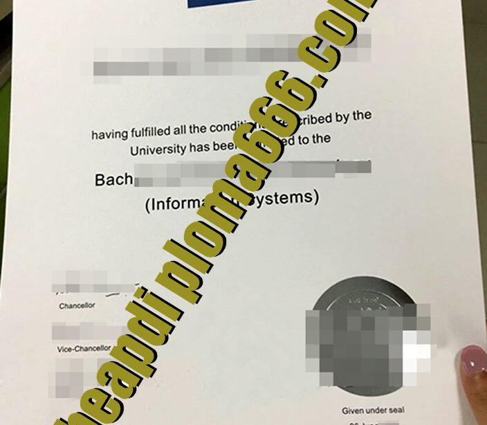 fake Queensland University of Technology diploma