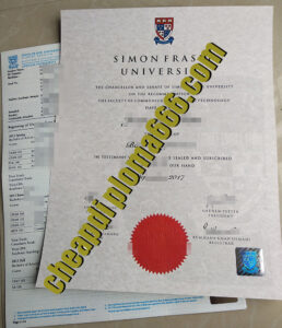 buy Simon Fraser University degree certificate