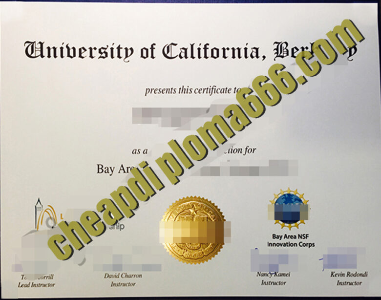 fake University of California, Berkeley degree