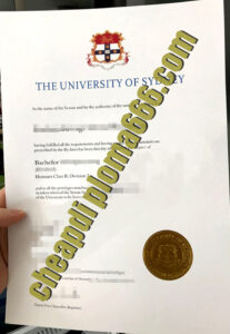 fake University of Sydney degree certificate