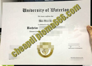 buy University-of-Waterloo degree certificate