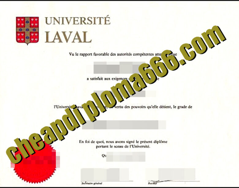Université Laval fake degree