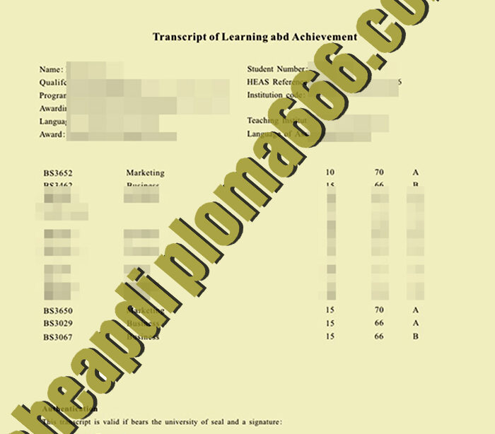 buy Aston University transcript