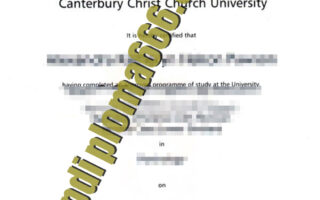 buy fake Canterbury Christ Church University diploma