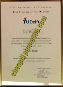 buy Delft University of Technology degree certificate
