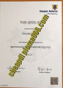 buy Harper Adams University degree certificate