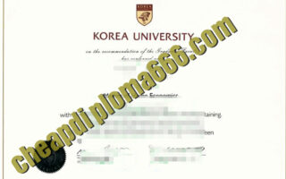 buy Korea University degree certificate