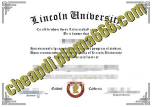 buy Lincoln University degree certificate