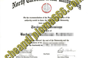 buy North Carolina State University degree certificate