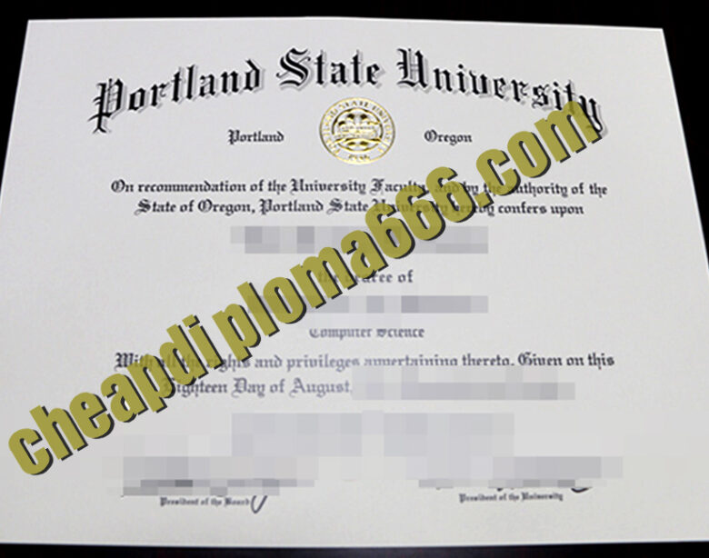 buy Portland State University degree