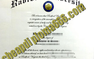 buy Radford University degree certificate