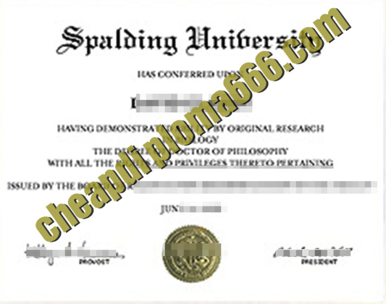 buy Spalding University degree certificate