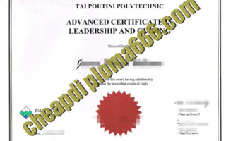 buy Tai Poutini Polytechnic degree certificate