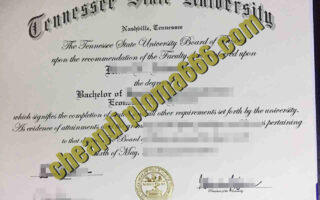 buy Tennessee State University degree certificate
