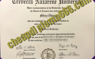 buy Trevecca Nazarene University degree certificate