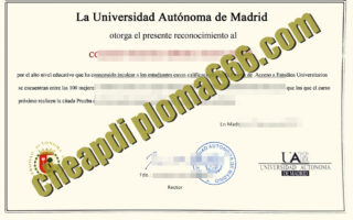 Universidad-Autónoma-de-Madrid degree