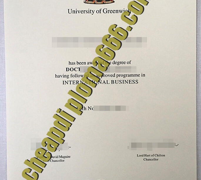 University of Greenwich fake degree