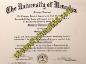 buy University of Memphis diploma