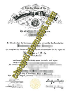 buy University of Missouri–St. Louis degree certificate