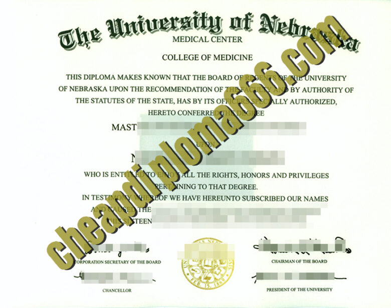 buy University of Nebraska–Lincoln degree certificate