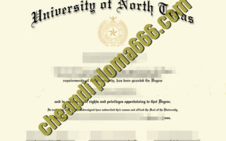 buy University of North Texas degree certificate