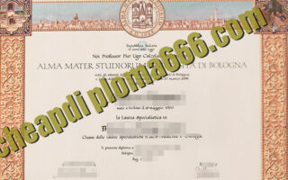 buy Università di Bologna degree certificate