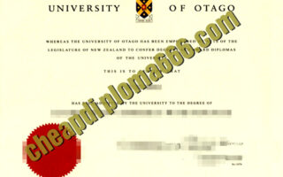 buy University of Otago degree certificate