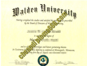buy Walden university degree certificate