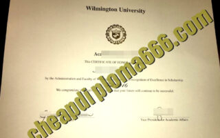 buy Wilmington University degree certificate