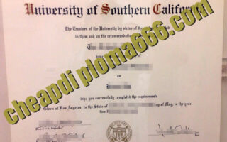 University of Southern California fake degree