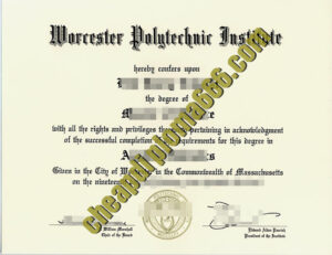fake Worcester Polytechnic Institute diploma