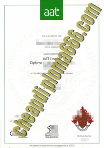 Association of Accounting Technicians certificate