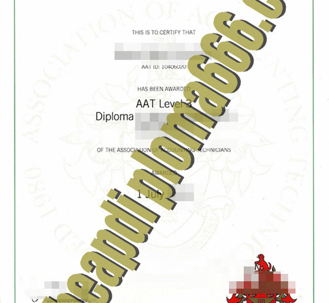 Association of Accounting Technicians certificate
