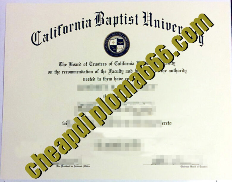 California Baptist University degree