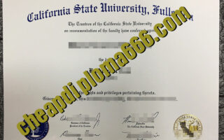 California State University, Fullerton degree