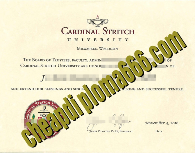 Cardinal Stritch University degree