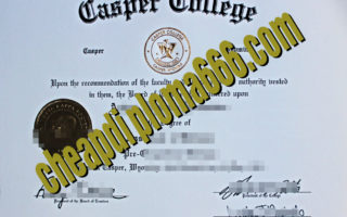 buy Casper College degree