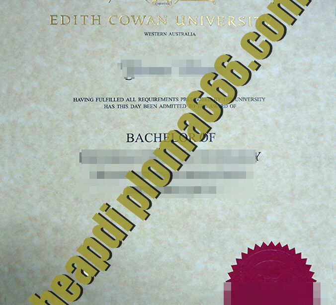 buy Edith Cowan University degree certificate